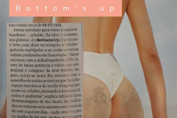 Matéria revista Vogue – Bottoms Up