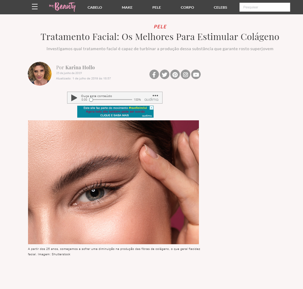 Read more about the article Tratamento Facial: Os Melhores Para Estimular Colágeno